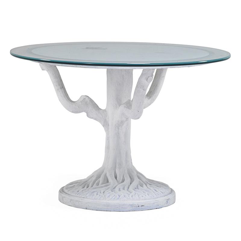 Appraisal: STYLE OF JOHN DICKINSON Dining table Condition Report Scuffs and