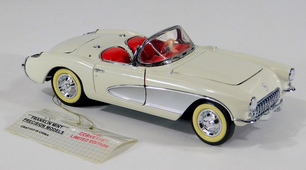 Appraisal: Franklin Mint Chevrolet Corvette Diecast United States Contemporary scale precision