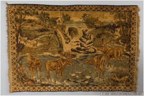 Appraisal: MOOSE DESIGN THROW W x H