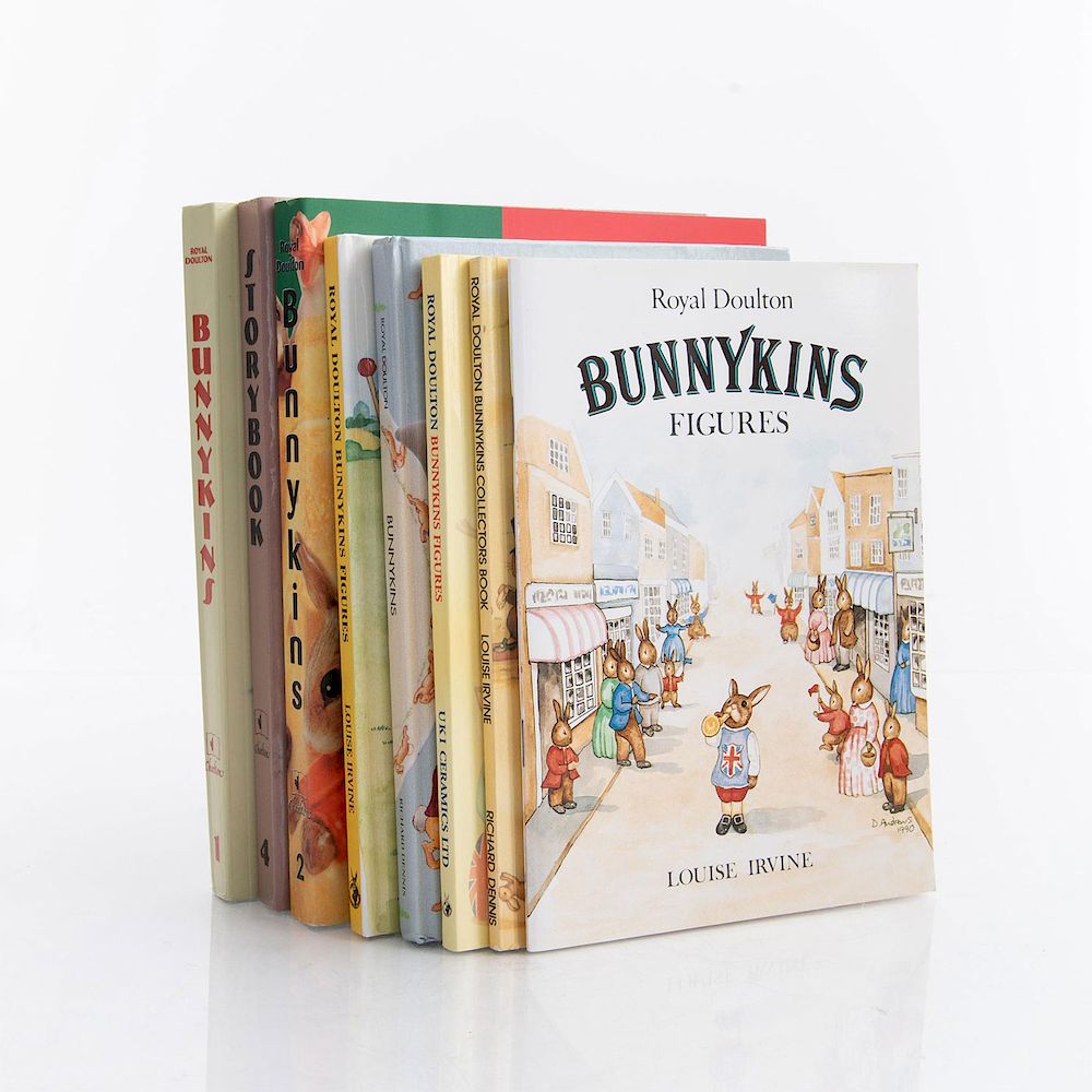 Appraisal: BOOKS ON ROYAL DOULTON BUNNYKINS By famed Doulton expert Louise