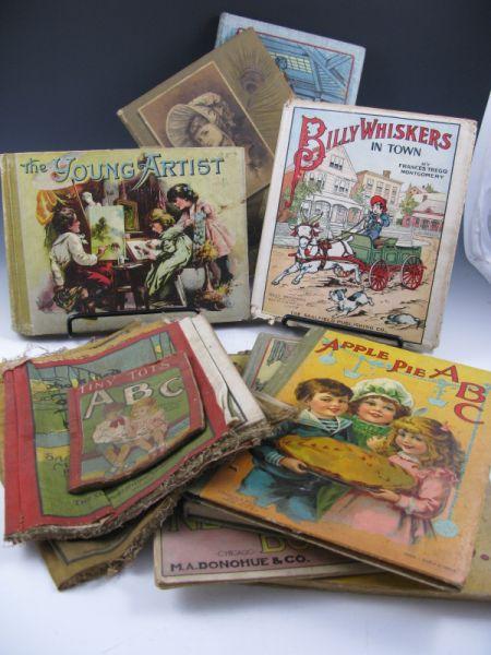 Appraisal: Group of Victorian Children's Books titles include Mother Goose Apple