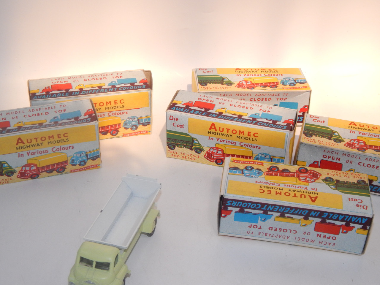 Appraisal: A collection of Auto Mec highway models comprising of Bedford