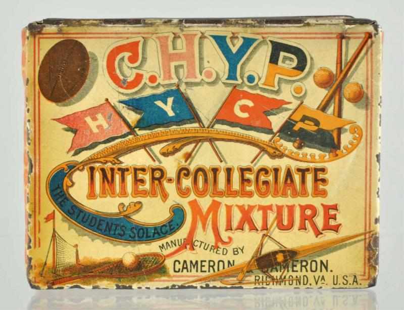 Appraisal: Inter-Collegiate Mixture Tobacco Tin Description Nice example with good details