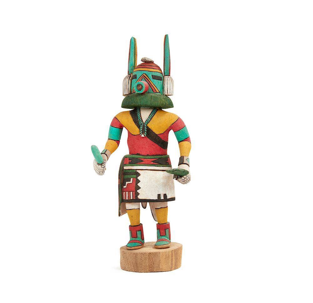 Appraisal: Old Style Navajo Kachina Kau-a Elmer Adams Old Style Navajo