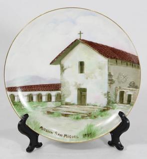 Appraisal: Alexis M Podchernikoff - Pasadena Ca Mission San Miguel Limoges