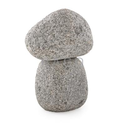 Appraisal: David Culver American b Three stone sculptures Balancing Stone high