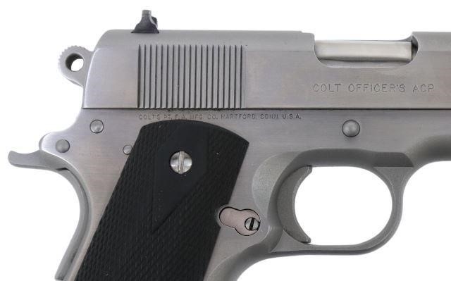 Appraisal: Colt Model MK IV Series pistol Colt Officer's semi-automatic ACP