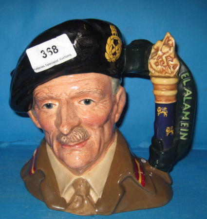 Appraisal: Royal Doulton Large Character Jug Field Marshall Montgomery D Limited