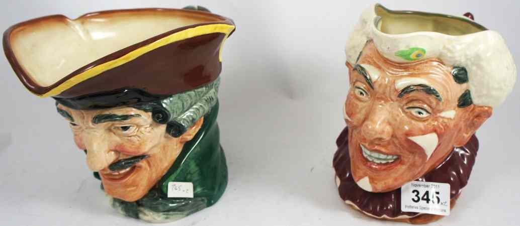 Appraisal: Royal Doulton Large Character Jug The White Haired Clown D