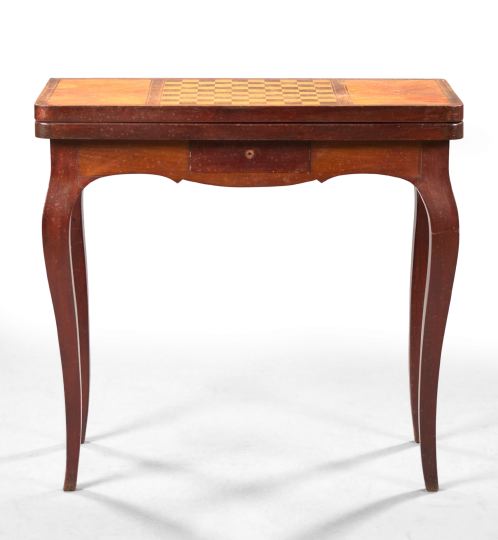 Appraisal: Napoleon III Mahogany Games Table third quarter th century the