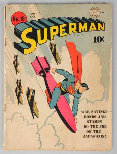 Appraisal: Superman Comic Book Click for full description