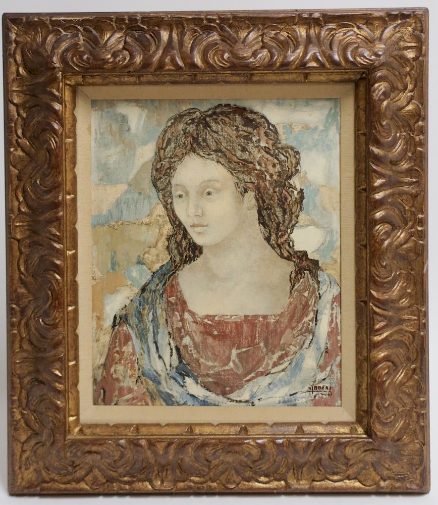 Appraisal: Francois Boeri Half Portrait of a Woman Francois Jacques Boeri