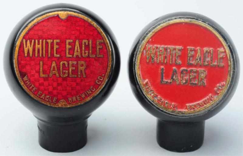 Appraisal: Lot of White Eagle Lager Beer Tap Knobs Includes one