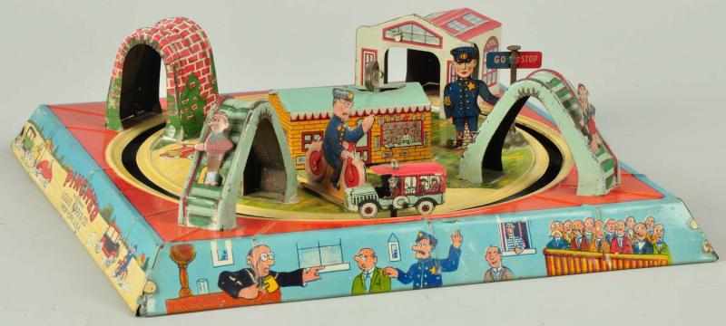 Appraisal: Tin Litho Marx Pinched Wind-Up Toy Description American Working Very