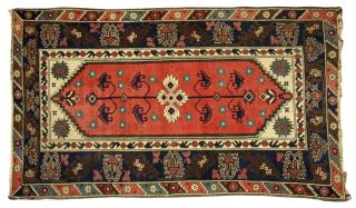 Appraisal: A KURDISH STYLE RUG A KURDISH STYLE RUG Second half