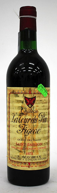 Appraisal: BOTTLES OF CHATEAU LA TOUR DU FIGEAC GRAND CRU CLASSE