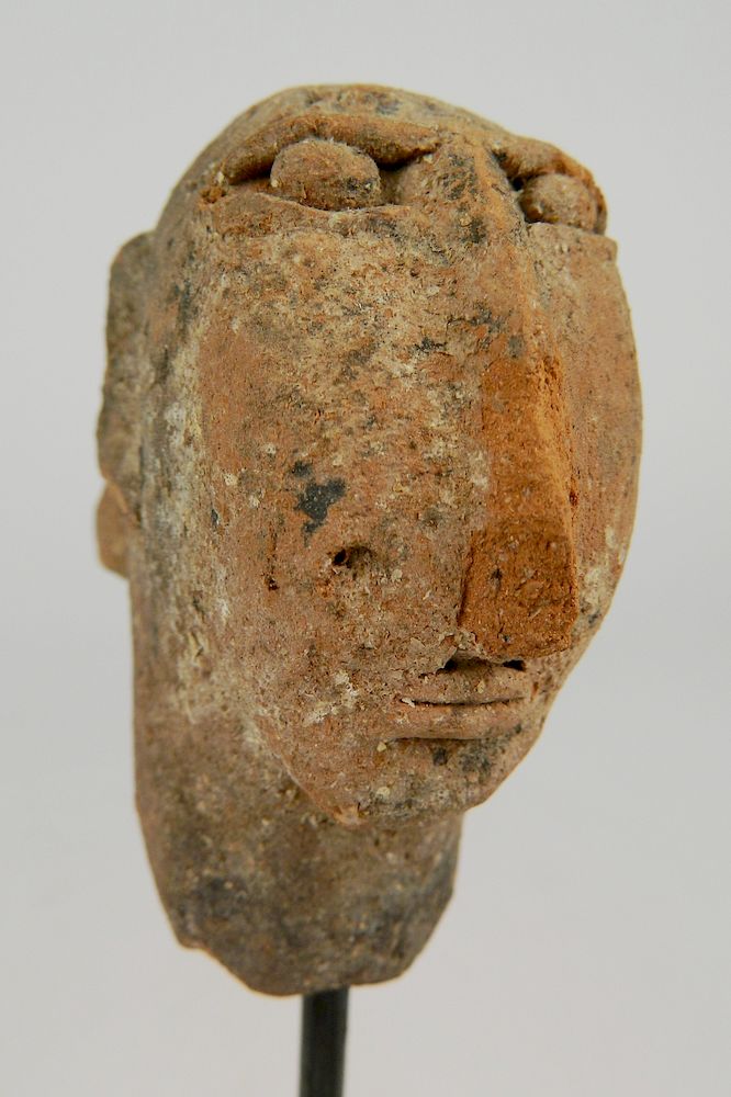 Appraisal: Bura or Sao Lake Chad terracotta head Bura or Sao