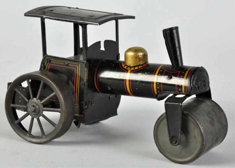 Appraisal: Tin Litho Steamroller Wind-Up Toy German Working Made by Guntherman