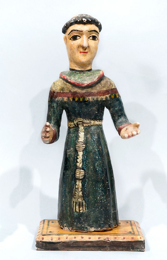 Appraisal: Santo Ni o Santero Bulto of San Antonio ca Attributed