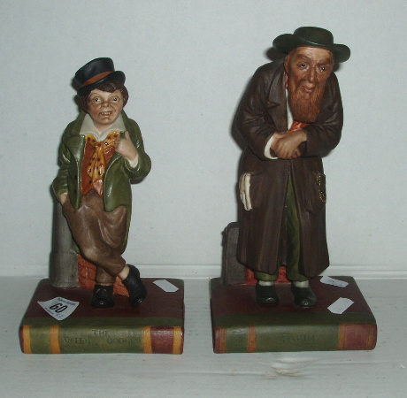 Appraisal: Aynsley Dickens Series Figures Fagin The Artful Dodger