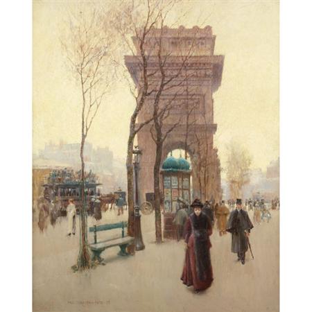 Appraisal: Paul Cornoyer American - Parisian Boulevard Estimate -