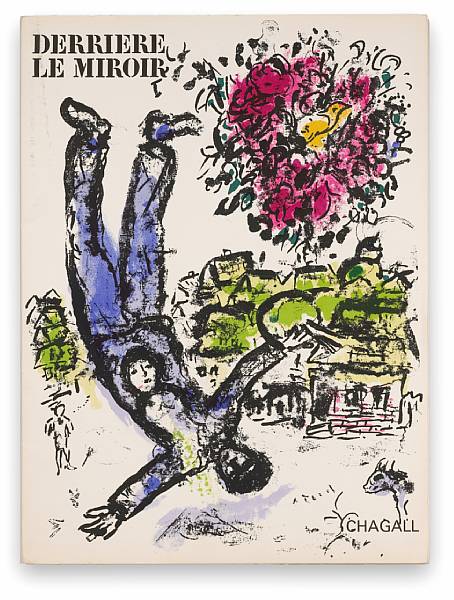 Appraisal: Marc Chagall Russian French - Derri re le Miroir Nos