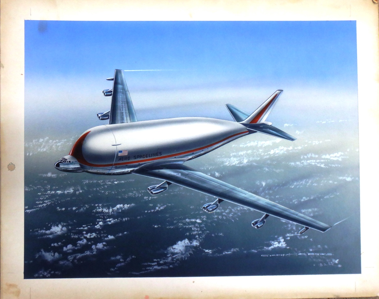 Appraisal: Gordon Davies th century Four illustrations of aircraft gouache all