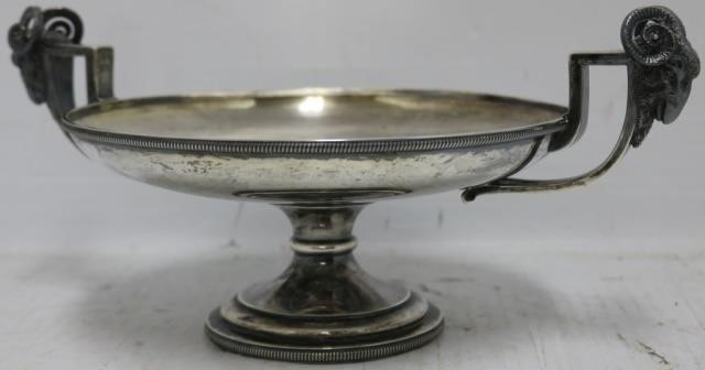 Appraisal: LATE TH C STERLING SILVER FOOTED COMPOTEBY BIGELOW KENNARD BOSTON