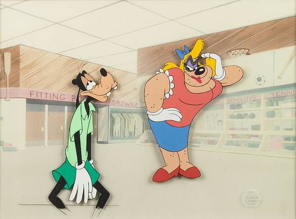 Appraisal: A Walt Disney celluloid from Sport Goofy gouache on celluloid