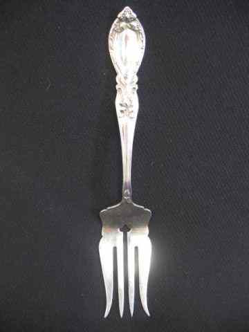 Appraisal: Manchester Sterling Silver Cold Meat Fork '' excellent