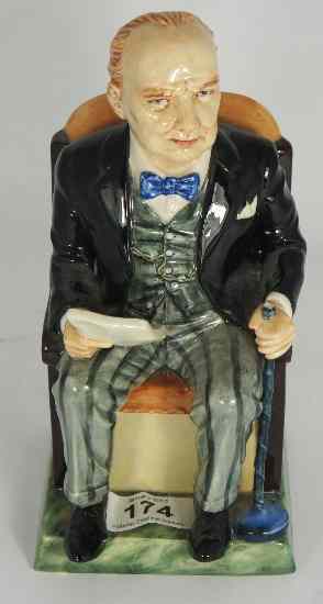 Appraisal: Kevin Francis Toby Jug Winston Churchill the Great Statesman Limited