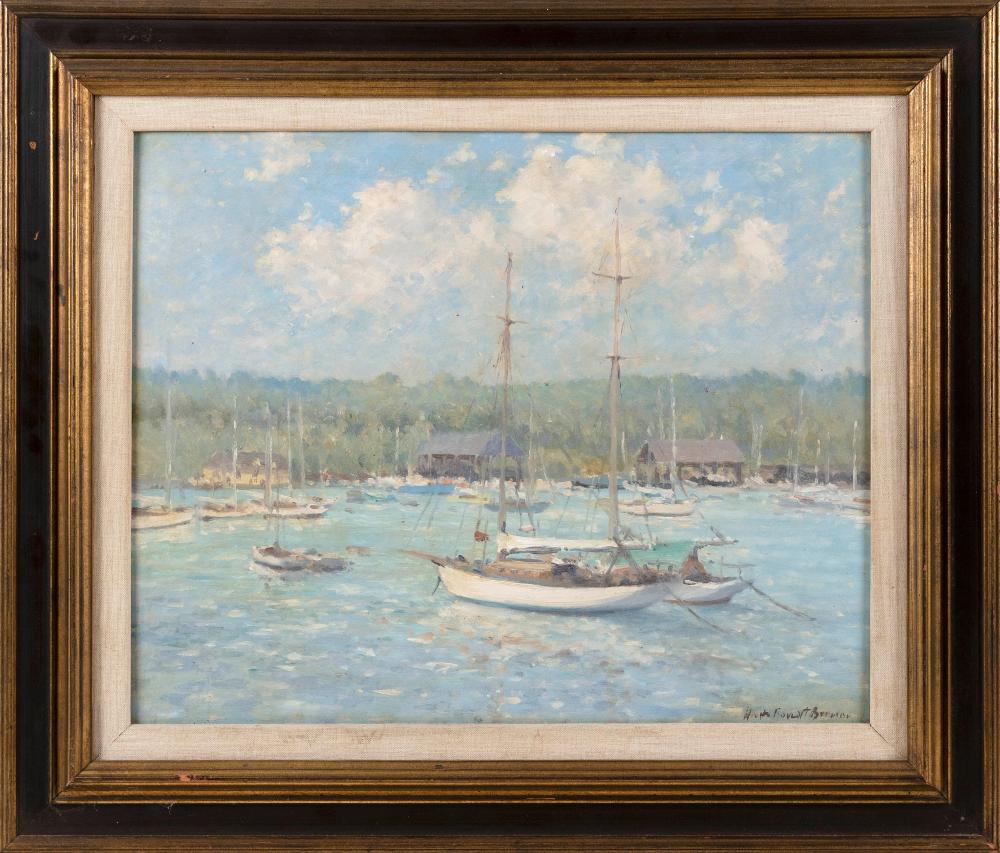 Appraisal: HUGH BOYCOTT BROWN ENGLAND - BURSLEDON HAMBLE RIVER TOWARDS DEACON'S