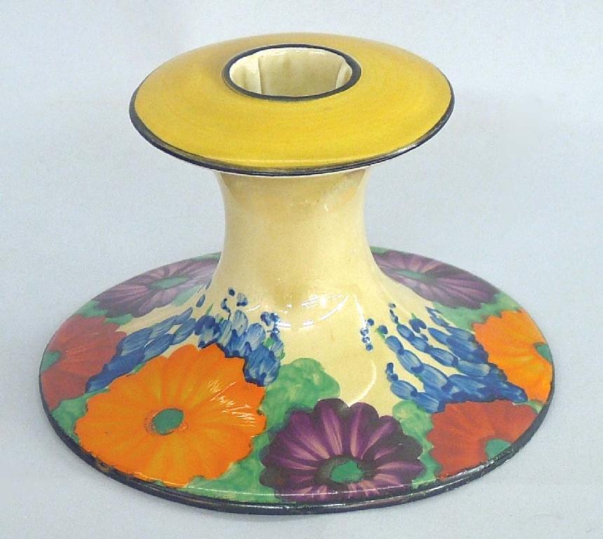 Appraisal: Gay Day' Bizarre circular candlestick shape high