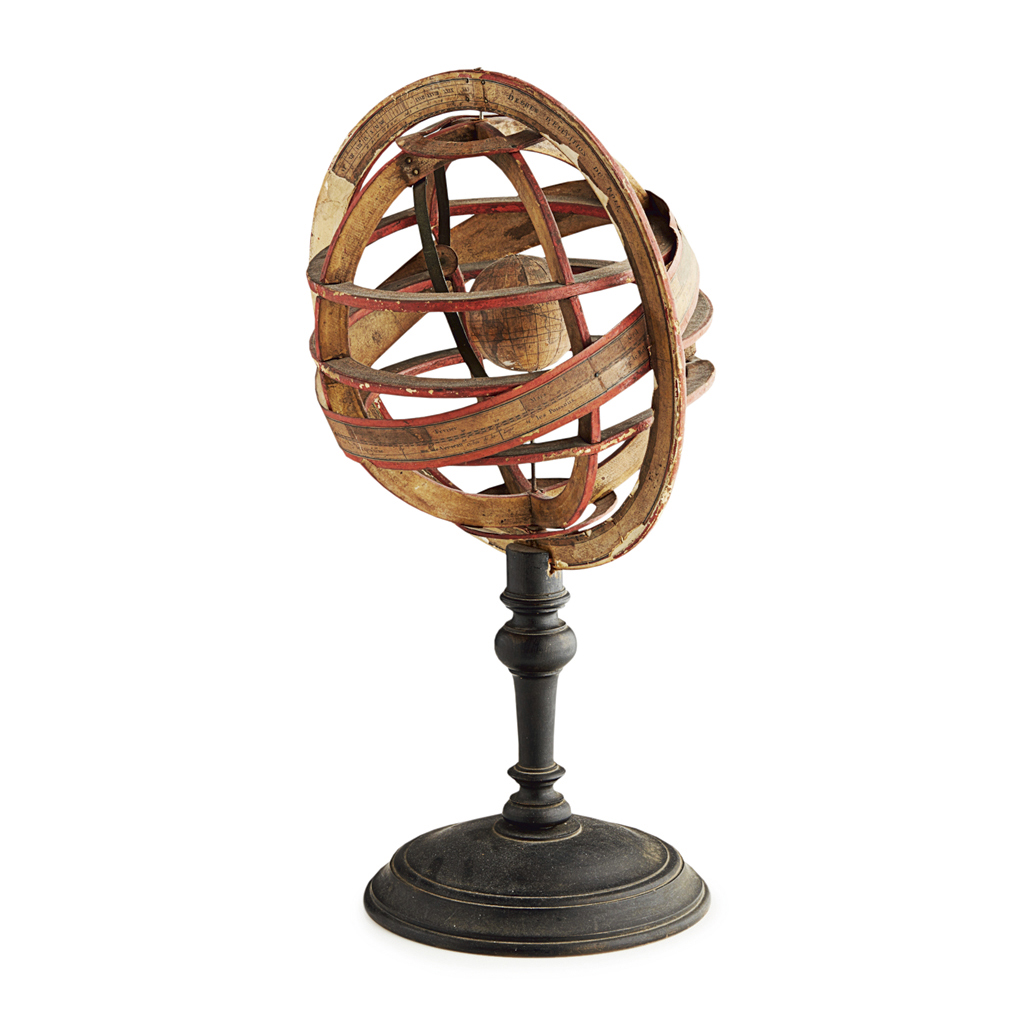 Appraisal: FRENCH PTOLEMAIC ARMILLARY SPHERE IN THE MANNER OF CHARLES-FRANCOIS DELAMARCHE