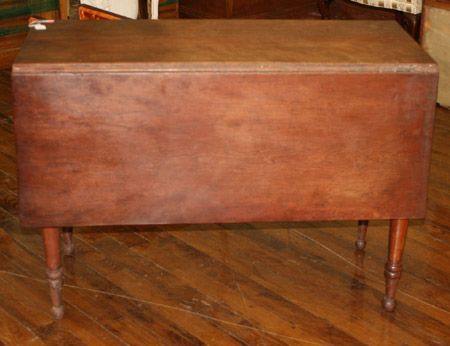 Appraisal: Federal Stained Maple Drop-Leaf Table First Quarter th Century Height