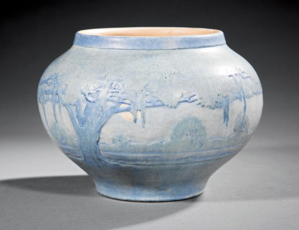 Appraisal: Newcomb College Art Pottery Vase decorated by Sadie Irvine in