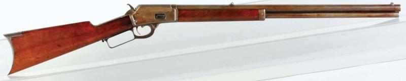 Appraisal: Antique Marlin Lever Action Rifle Description Serial Cal GA -W