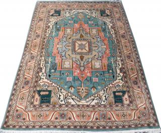 Appraisal: PERSIAN TABRIZ WOOL CARPET PERSIAN TABRIZ WOOL CARPET ' X