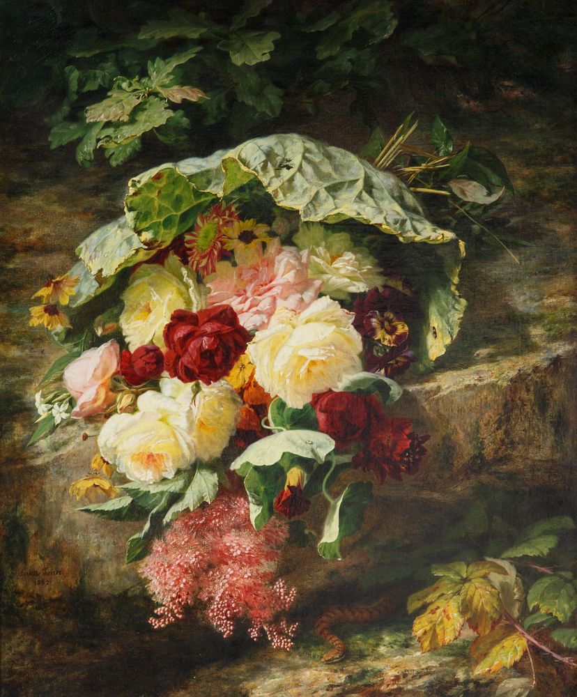 Appraisal: SIMON SAINT-JEAN FRENCH - SIMON SAINT-JEAN FRENCH - Bouquet of