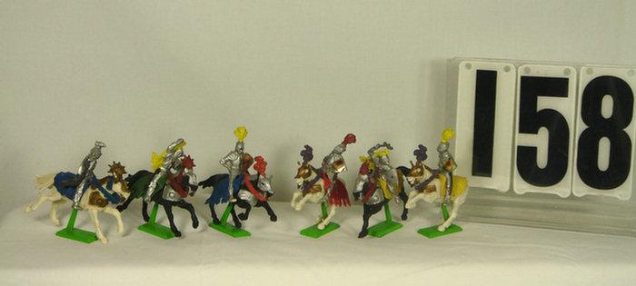 Appraisal: Britains Horse Rider Figures set of Marked Britains all in