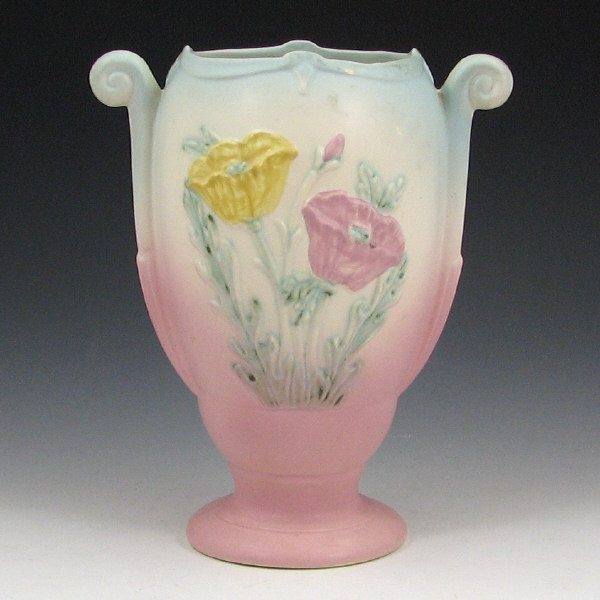 Appraisal: Hull Poppy - Vase - Mint Poppy vase in blue