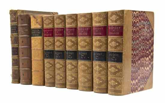 Appraisal: BINDINGS A group of four sets in nine volumes The