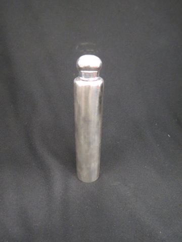 Appraisal: Tiffany Sterling Silver Cologne Bottle cylindrical tall excellent grams