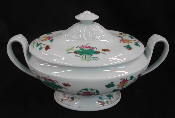 Appraisal: Attractive A Reynaud et Compagnie Limoges Ceralene Porcelain Covered Two-Handled