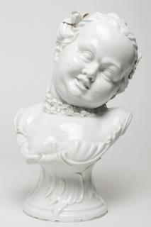 Appraisal: RPM Porcelain after Bustelli German Bust of Girl After German