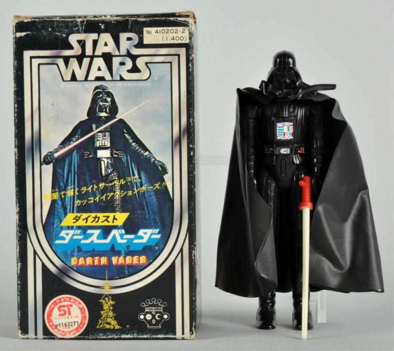 Appraisal: Star Wars Darth Vader Figure in Original Box Description Japanese