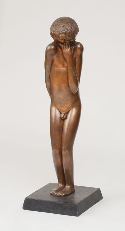 Appraisal: HUGO ROBUS - THE SPIRIT OF YOUTH Bronze inscribed 'Hugo