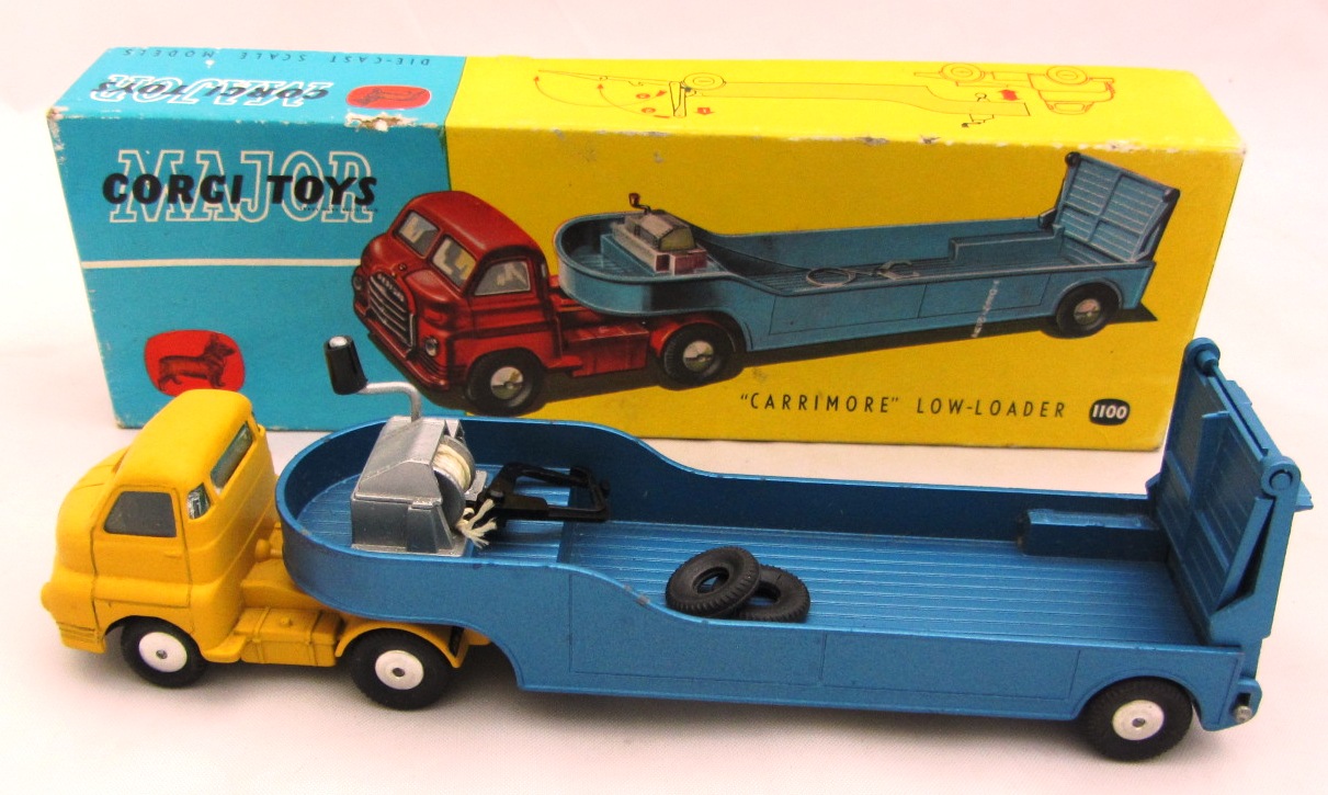 Appraisal: A Corgi 'Carrimore' low loader yellow cab boxed