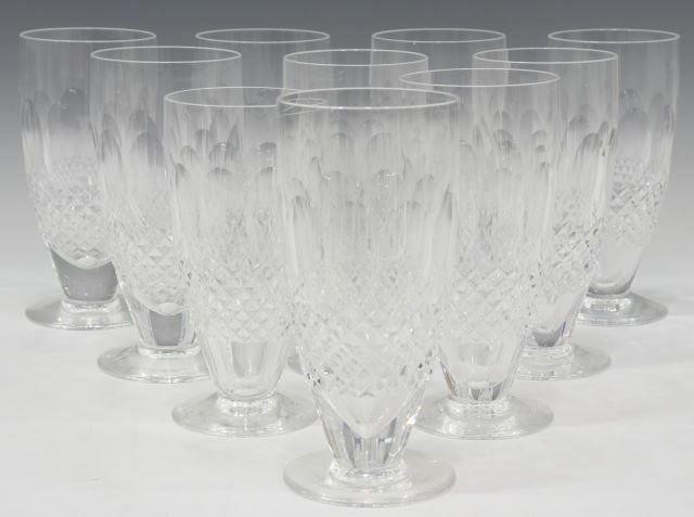 Appraisal: lot of Waterford crystal iced tea glasses in the Colleen