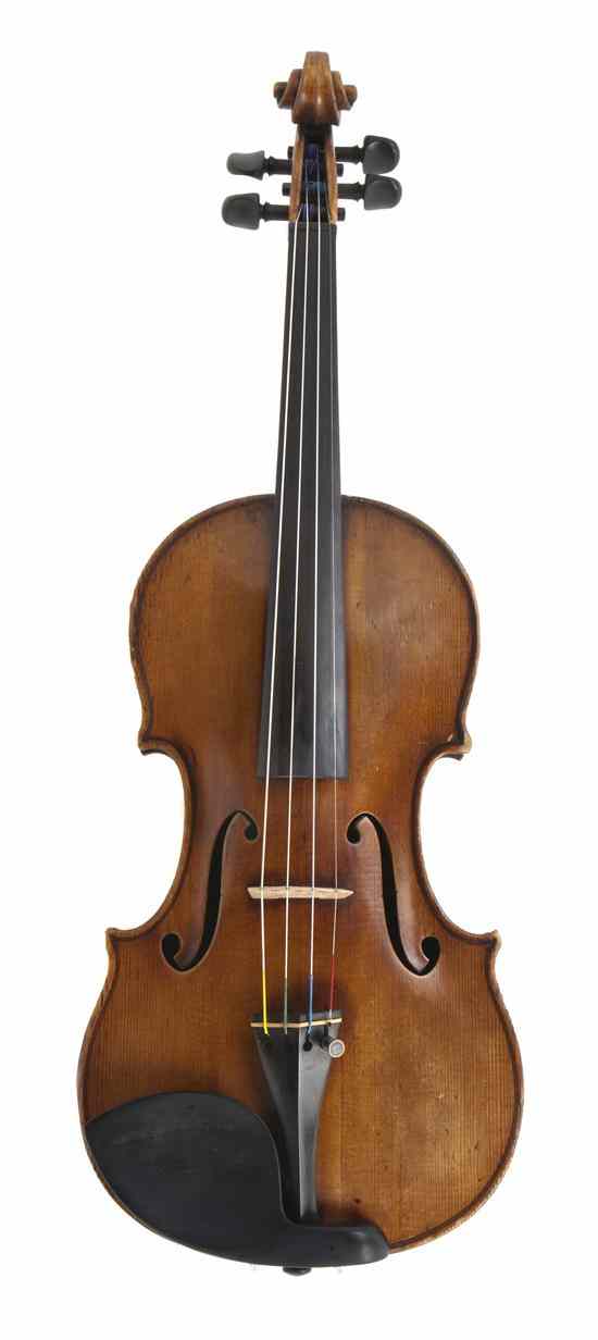 Appraisal: An American Violin Carl George having a pine top plate